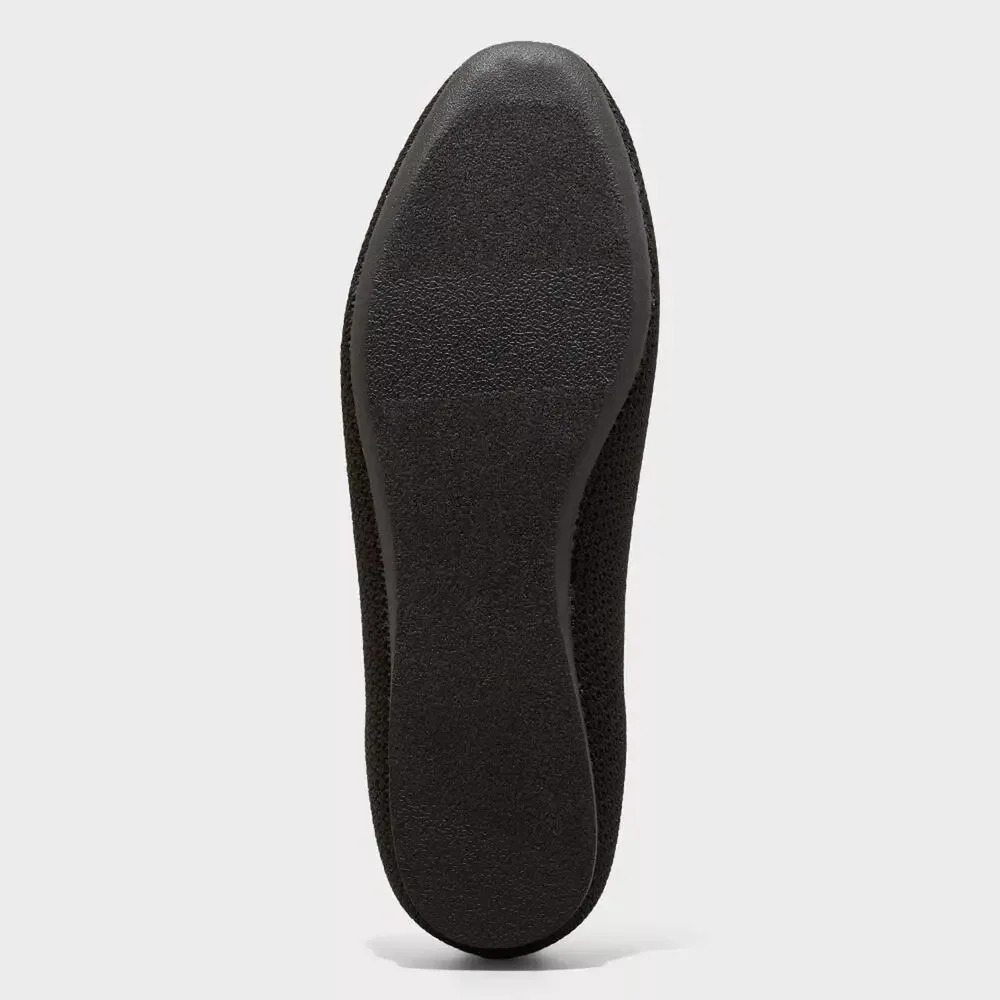 Women's Shiloh Knit Mary Jane Flats - A New Day - Black